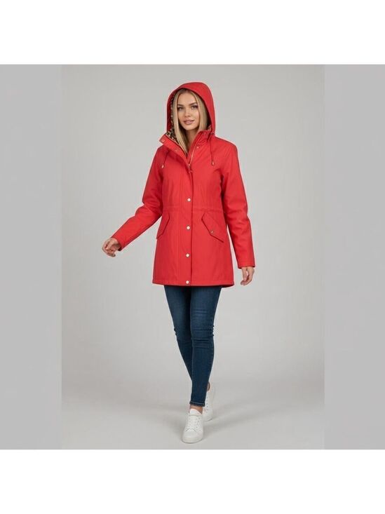 dennis basso Jackets & Blazers - Women's Softshell Jacket Dennis Basso Coral Size XS Oversized New NWT